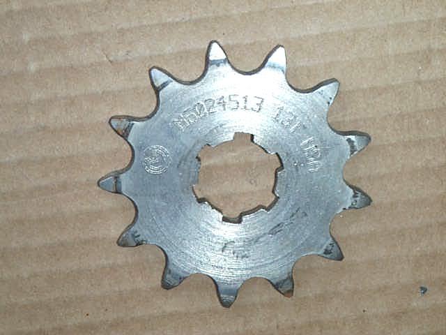 Moose 13t front sprocket yz250 1983-98 wr250 1989-97 350 banshee raptor warrior 