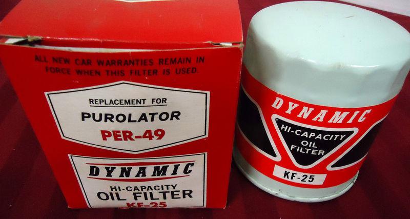 1962 - 1979 buick, chevrolet, olds, etc. kf-25 dynamic oil filter