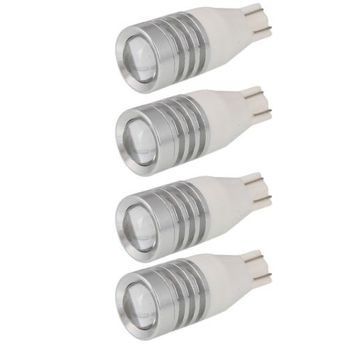 New 4 pcs pure white car wedge led 5w cree w5w t15 168 194 q5 reverse light bulb