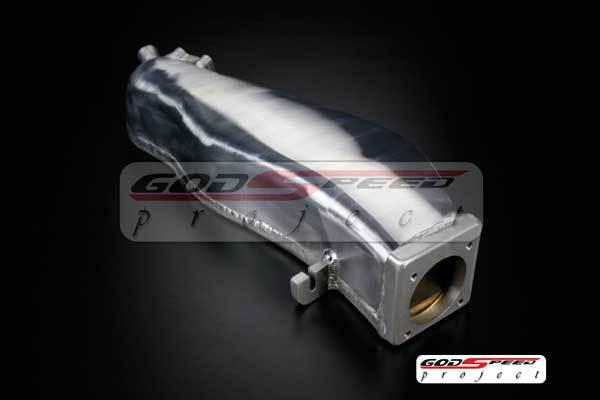 Polished rb20 rb20det skyline gts gtt turbo big ported intake turbo manifold