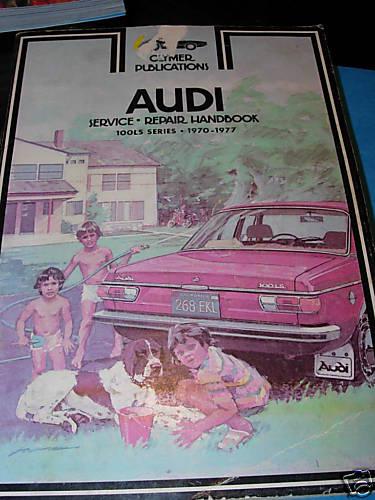 Audi service repair automotive shop manual guide book 1970 1977 1976 1975 70-77