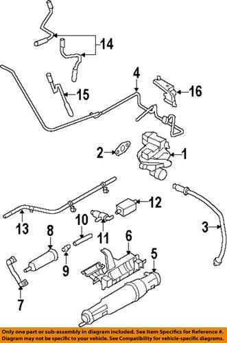 Ford oem 7l3z-9d475-b egr valve