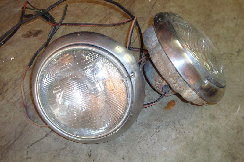 Old chevy headlights good for a rat rod