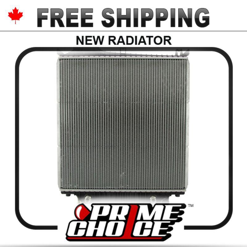 New direct fit complete aluminum radiator - 100% leak tested rad for 4.0l-4.6l