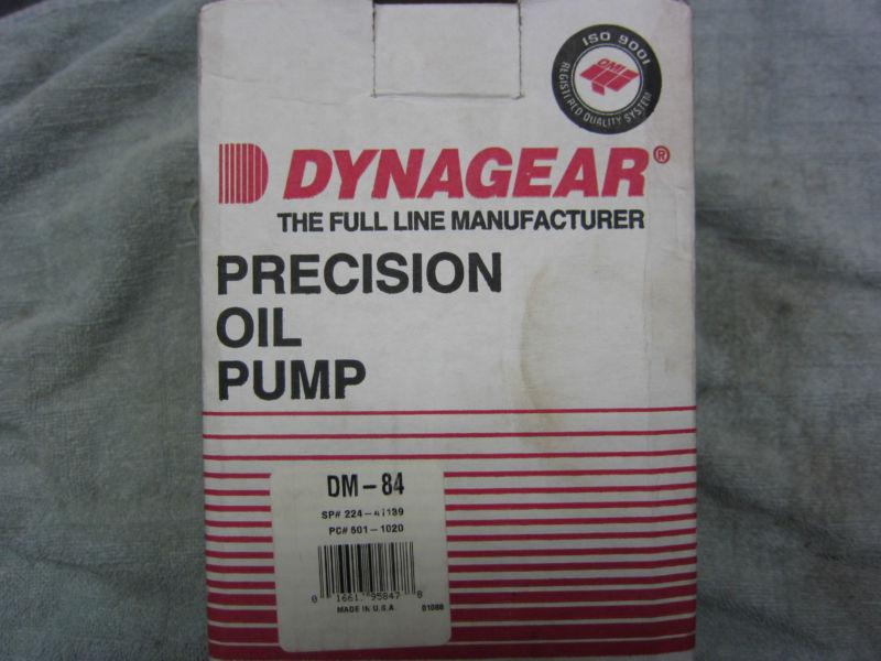 Dm-84 dynagear precision oil pump