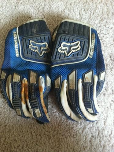 Fox dirt paw size 9 motocross bmx atv gloves