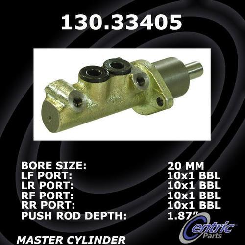 Centric 130.33405 brake master cylinder-premium master cylinder