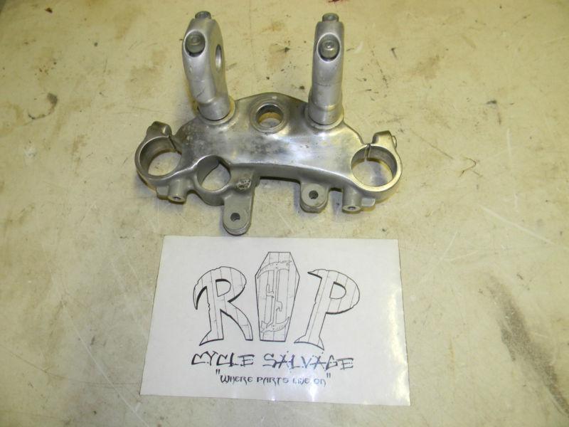 1986 honda shadow vt 700 upper triple clamps, upper triple trees with clamps