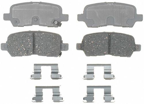 Acdelco advantage 14d999ch brake pad or shoe, rear-ceramic brake pad