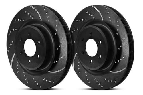 Ebc brakes gd7519 - 2010 chevy camaro 14.4" brake rotors dimpled and slotted 3gd