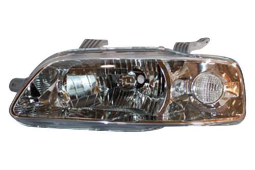 Tyc 20-6552-01 - 2004 chevy aveo 96540253 left replacement headlight assembly