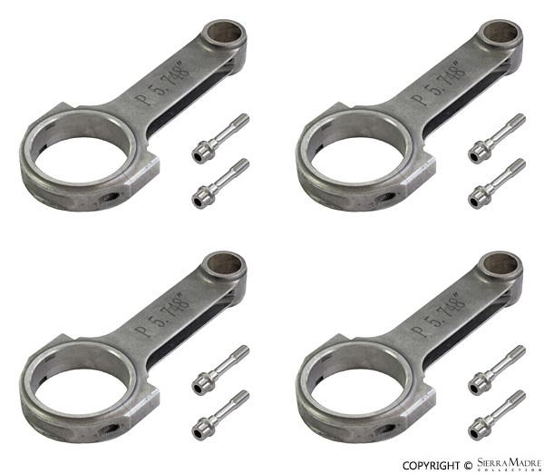 H beam connecting rod set, all porsche 356's/912, (50-69)