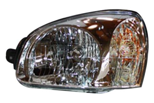 Tyc 20-6402-90 fits hyundai santa fe left replacement headlight assembly