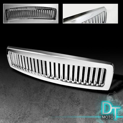 94-01 dodge ram pickup truck vertical chrome front sport grille grill