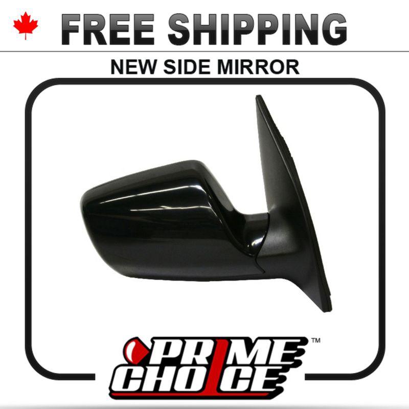 New power non heated passengers side view door mirror