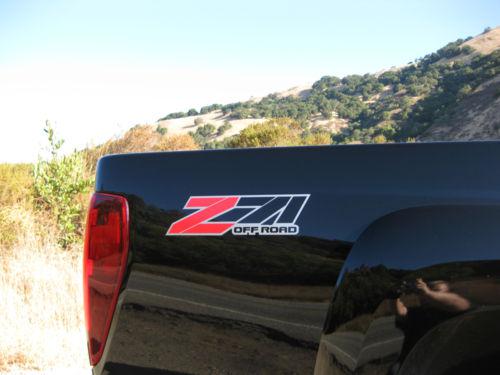 Z71 off road decals - fits gmc canyon chevy colorado chevrolet silverado 4x4