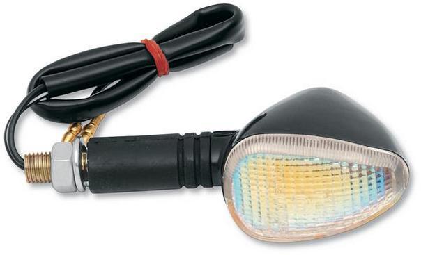 K&s tech marker lights compact flexible dual fil bk/rbw