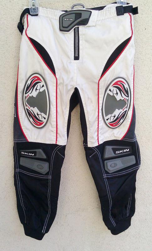 Skin industries motorcycle / motocross racing pants | size 28" 