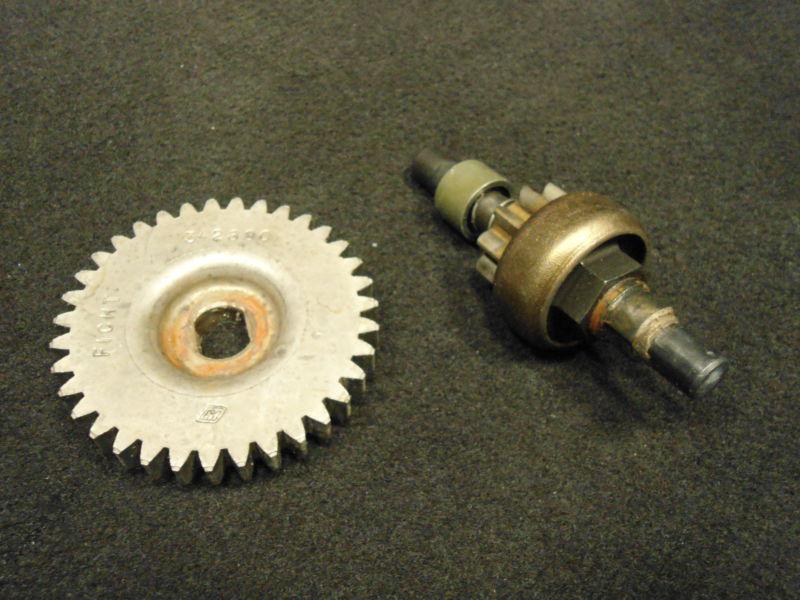 #438068/342881 pinion & shaft assy w/ gear 1997-00 75-175hp johnson/evinrude~484