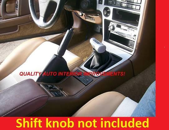 Maroon / burgundy 86 to 92 toyota supra  shift , e brake and console lid cover