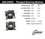 Centric parts 406.44002 front hub assembly