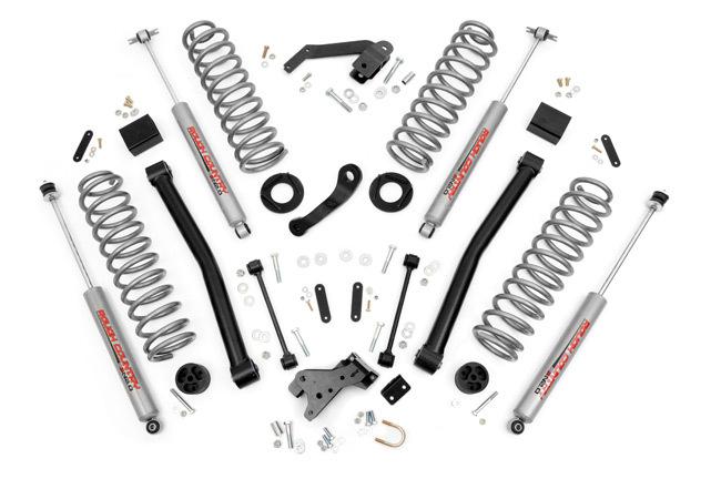 Rough country 3.5" series 2 suspension 07-13 jeep jk wrangler #608s