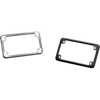 Black license plate frame