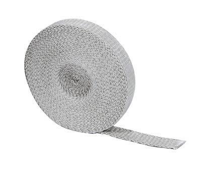 Mr. gasket exhaust and header wrap woven ceramics white 2" wide x 50 ft. each