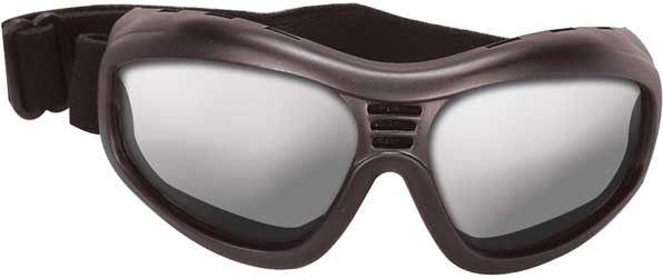 Bobster sunglasses touring ii black w/clear lens bt2001c