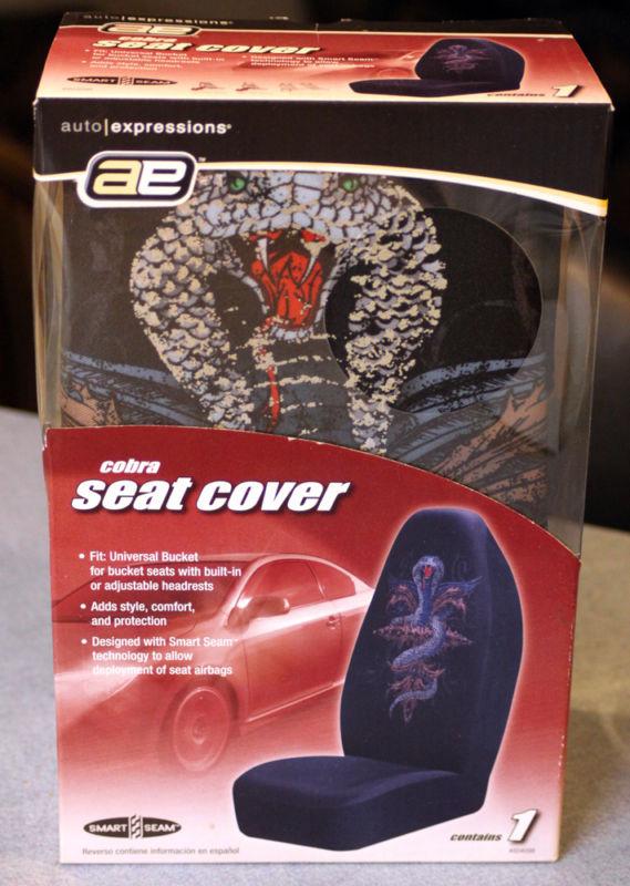 Auto expression cobra universal bucket seat cover