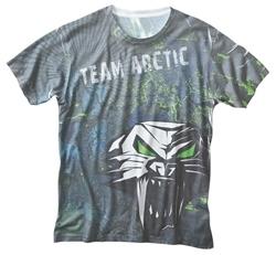 Arctic cat 2013 mens team arctic fusion short sleeve t-shirt 2xl