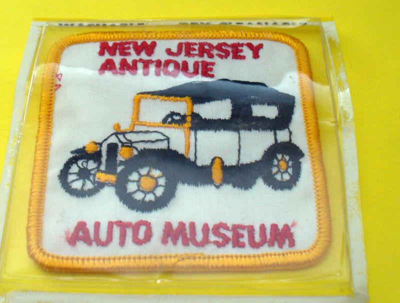 New jersey antique auto  museum  vintage jacket or shirt patch