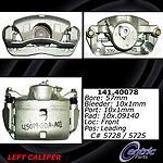 Centric parts 142.40078 front left rebuilt caliper with pad