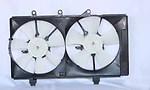 Tyc 620820 radiator and condenser fan assembly