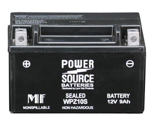New power source wpz10s sealed battery replaces ytz10s ytz 10s