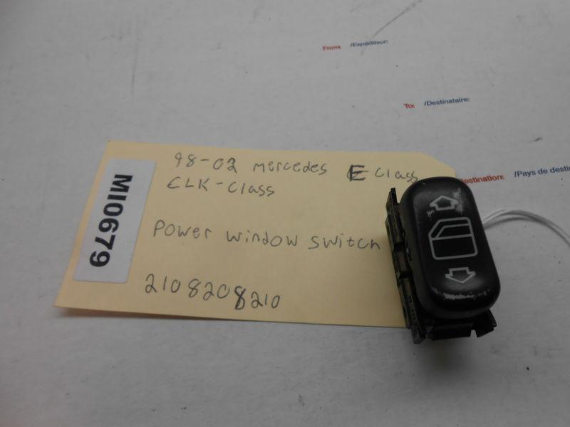 1998-2002 mercedes eclass power window switch oem  2108208210 mi0679