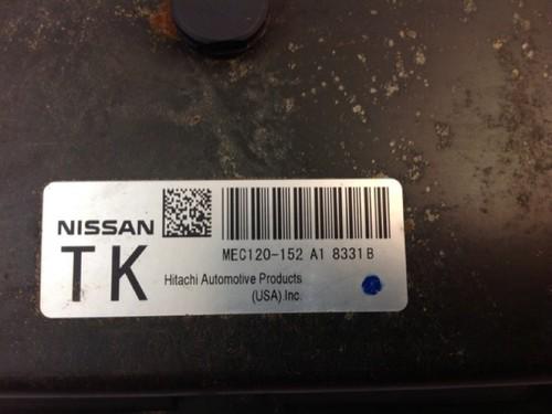 2008 nissan altima  engine control module(ecu, pcm, ecm) oem mec120-152 a1 8331b