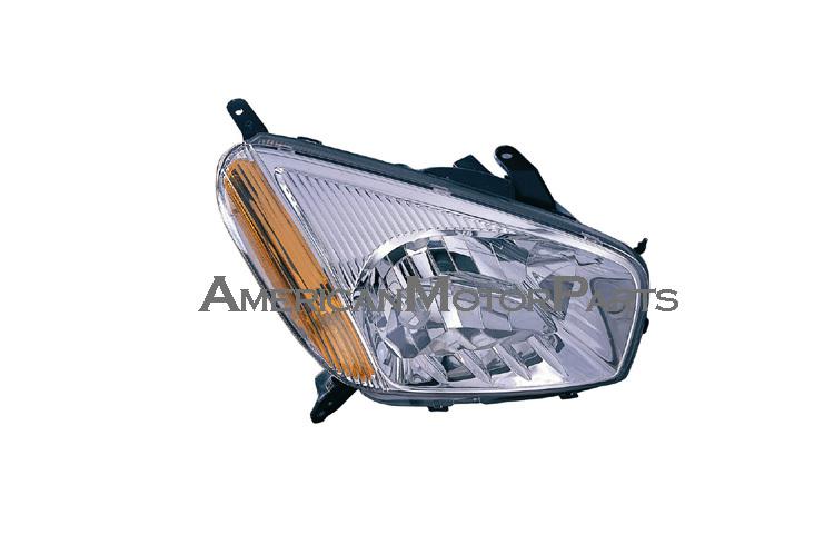 Right passenger side replacement headlight w/o sport package 01-03 toyota rav4