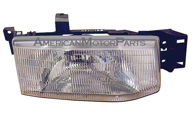 Right passenger side replacement headlight 91-96 ford escort - f1cz13008a