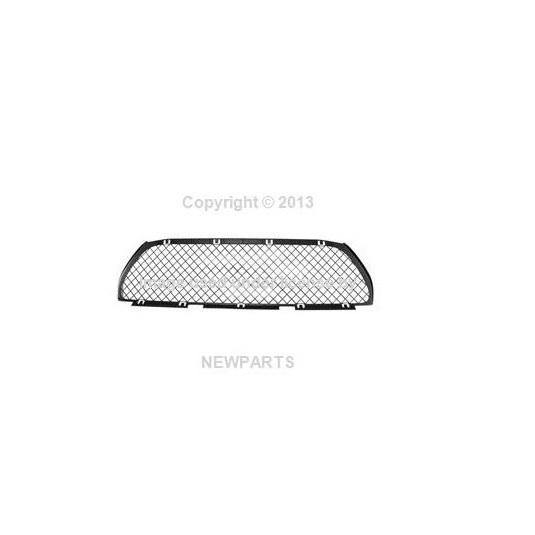 Bmw e46 m3 01-06 bumper cover grille front center genuine 51 11 2 694 724