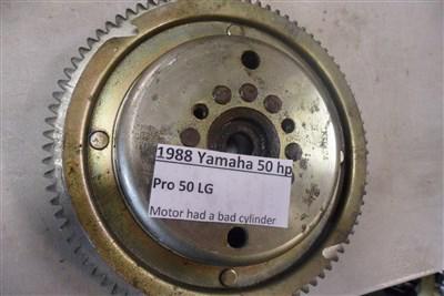 1988 yamaha pro 50 hp flywheel rotor 6h4-85550-a0-00