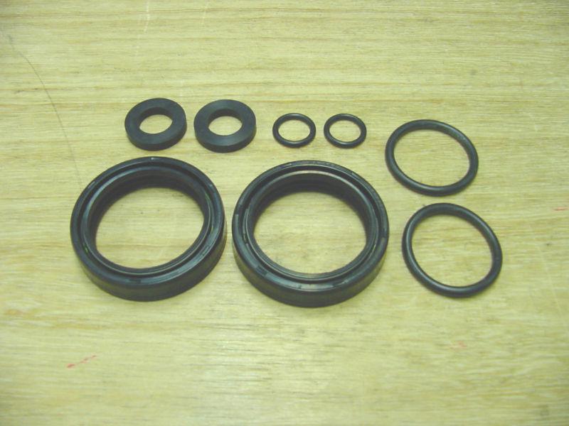 Harley fxwg & fxst wideglide 41mm models fork seal kit #45849-84 8 pcs 1984-1996