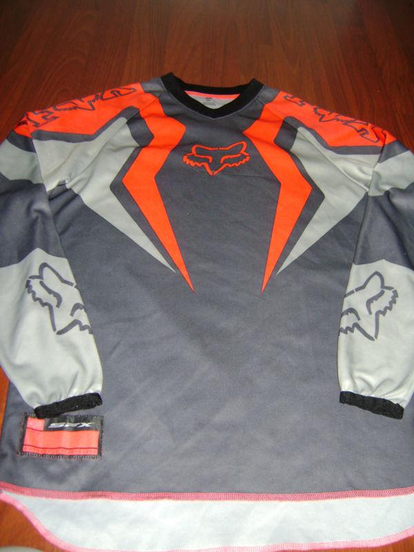 Youth fox motorcycle shirt size kxl