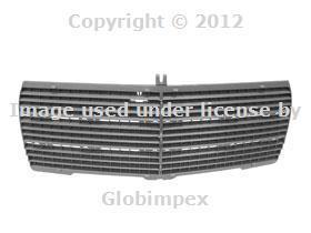 Mercedes w201 radiator grille screen genuine oem new + 1 year warranty