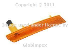 Bmw mini (07-10) side marker light left front oem new + 1 year warranty