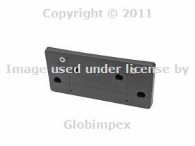 Mini r55 r56 r56  license plate base front oem + 1 year warranty