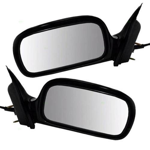 New pair set power side view mirror glass housing assembly 06-11 buick lucerne