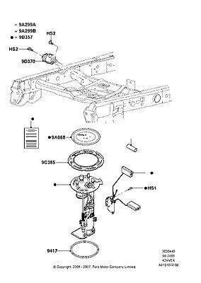 8l3z9a213c ford sender assy