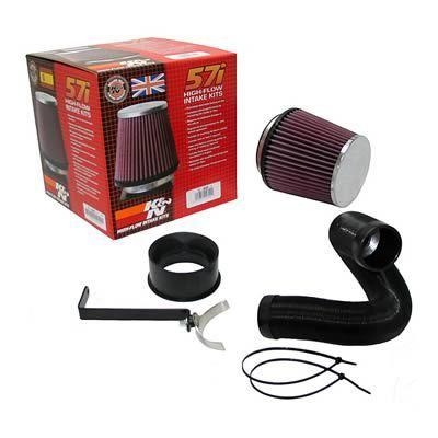 K&n 57-0648-1 air intake black tube red filter bmw 118i/120i/318i/320i 2.0l kit