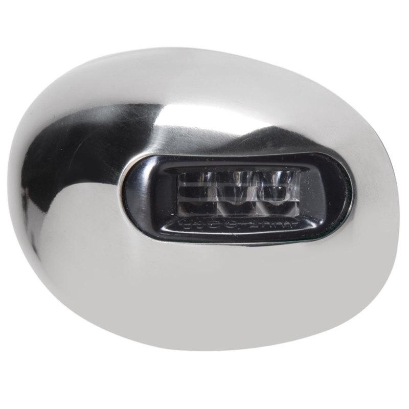 Innovative lighting led vertical sidelights stainless steel pair 554-1200-7